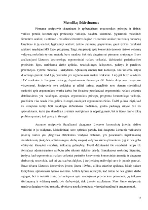 Kritinė ergonomikos straipsnių analizė. Paveikslėlis 8