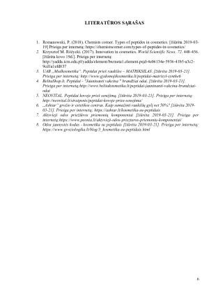 INOVATYVŪS PEPTIDAI KOSMETIKOJE. Paveikslėlis 6