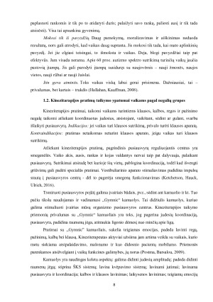 KINEZITERAPIJOS YPATUMAI VAIKAMS TURINTIEMS ĮVAIRIŲ NEGALIŲ. Paveikslėlis 8