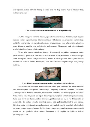VAIKŲ IKIMOKYKLINIO AMŽIAUS LAIKYSENOS, KOORDINACIJOS IR KŪNO JUDESIŲ TESTAVIMO BŪDAI. Paveikslėlis 3