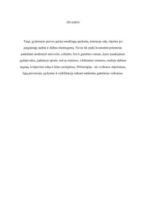 Gydomasis purvas ir jo terapinės savybės (peloterapija). Paveikslėlis 6