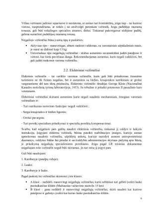 Kompensacinės ir pagalbinės priemonės, naudojamos kasdienėse veiklose. Paveikslėlis 6