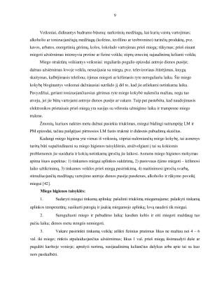 SLAUGYTOJO VAIDMUO TENKINANT PACIENTŲ SU MIEGO  SUTRIKIMAIS SVEIKATOS POREIKIS. Paveikslėlis 8