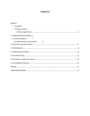 Nepageidaujamų plaukų šalinimas lazeriu bei fotoepiliacijos būdu. Paveikslėlis 2