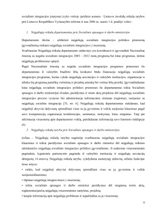 NEGALIOS NUSTATYMAS, ĮVERTINIMO METODIKA, PRINCIPAI, ORGANIZAVIMAS, INSTITUCIJOS LIETUVOJE. Paveikslėlis 9