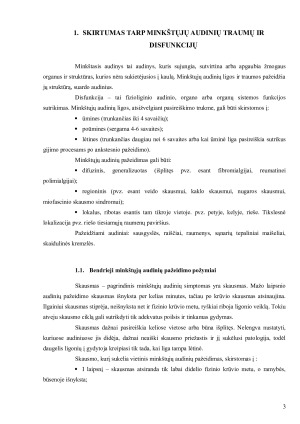 MINKŠTŲJŲ AUDINIŲ DISFUNKCIJOS. PRINICIPŲ SUVOKIMAS. Paveikslėlis 3