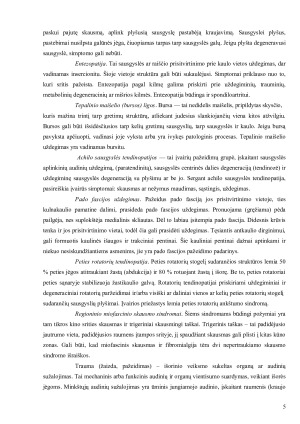 MINKŠTŲJŲ AUDINIŲ DISFUNKCIJOS. PRINICIPŲ SUVOKIMAS. Paveikslėlis 5