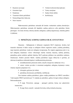 MINKŠTŲJŲ AUDINIŲ DISFUNKCIJOS. PRINICIPŲ SUVOKIMAS. Paveikslėlis 8