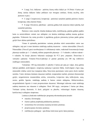 MINKŠTŲJŲ AUDINIŲ DISFUNKCIJOS. PRINICIPŲ SUVOKIMAS. Paveikslėlis 9