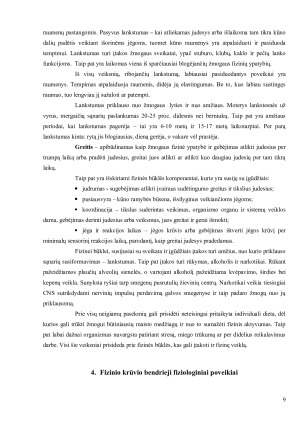 SVEIKATOS IR FIZINIO PARENGTUMO PRINCIPAI. Paveikslėlis 9