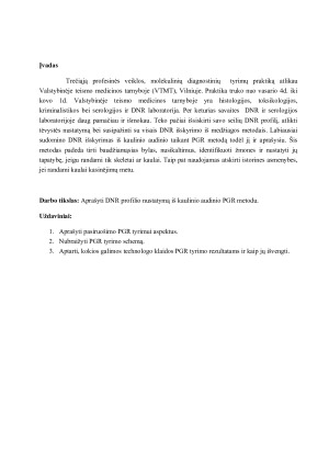 DNR IŠSKYRIMAS IŠ KAULINIO AUDINIO PGR METODU. Paveikslėlis 3