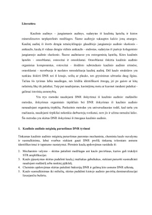 DNR IŠSKYRIMAS IŠ KAULINIO AUDINIO PGR METODU. Paveikslėlis 4