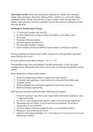 DNR IŠSKYRIMAS IŠ KAULINIO AUDINIO PGR METODU. Paveikslėlis 5