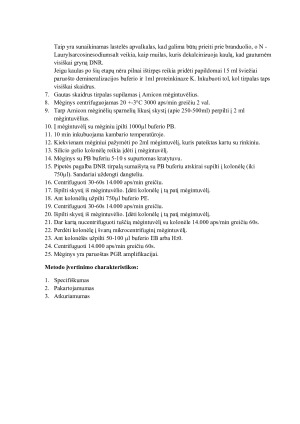 DNR IŠSKYRIMAS IŠ KAULINIO AUDINIO PGR METODU. Paveikslėlis 6