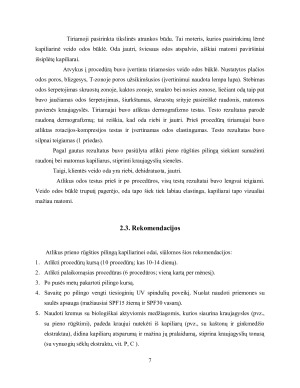 PIENO RŪGŠTIES POVEIKIS KUPEROZINEI VEIDO ODAI. Paveikslėlis 7