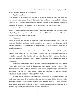 FERMENTINĖS PROCEDŪROS POVEIKIS ROŽINĖS PAVEIKTAI VEIDO ODAI. Paveikslėlis 5