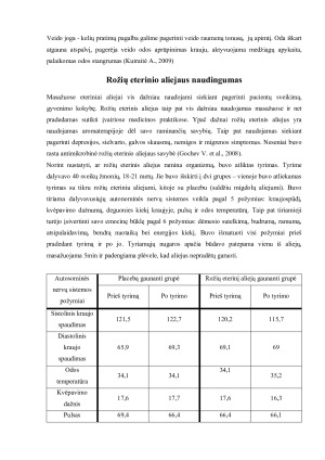 STRESO PAVEIKTOS ODOS PRIEŽIŪRA. Paveikslėlis 10
