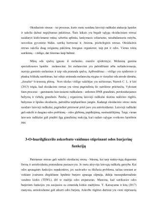STRESO PAVEIKTOS ODOS PRIEŽIŪRA. Paveikslėlis 6