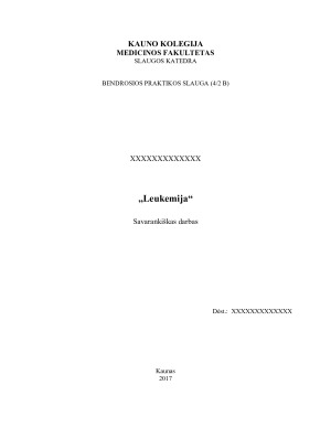 Leukemija (2). Paveikslėlis 1
