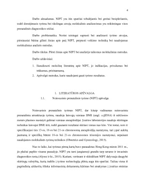 Neinvazinis prenatalinis tyrimas ir atvejų molekulinė analizė. Paveikslėlis 4