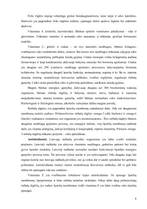 BADAVIMAS IR JO ĮTAKA ORGANIZMUI. Paveikslėlis 8