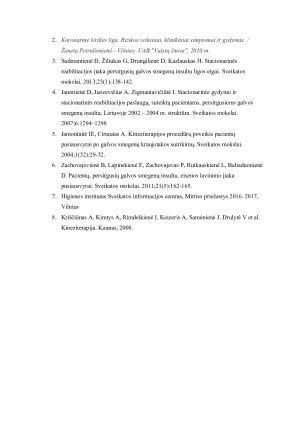 Galvos smegenų insulto etiologija ir epidemiologija. Paveikslėlis 5
