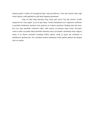 Kokias maistines žoles kasdien turėtų vartoti Vatos tipo žmonės ir kodėl. Paveikslėlis 4