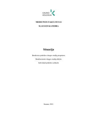 Situacija. Paveikslėlis 1