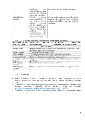 METODOLOGIJŲ LYGINIMAS. Paveikslėlis 7