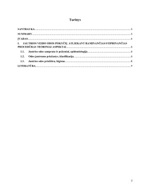 JAUTRIOS VEIDO ODOS POKYČIAI ATLIEKANT RAMINANČIASSTIPRINANČIAS PROCEDŪRAS. Paveikslėlis 2