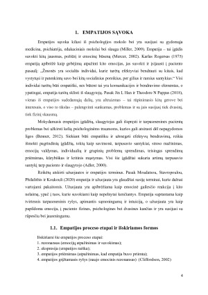 EMPATIJOS SVARBA SLAUGANT MIRŠTANTĮ PACIENTĄ, INTENSYVIOSIOS TERAPIJOS SKYRIUJE. Paveikslėlis 4