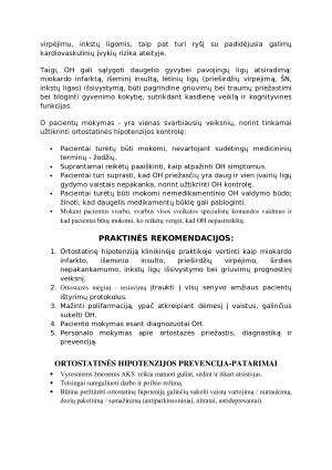 ORTOSTATINĖS HIPOTENZIJOS PREVENCIJA. Paveikslėlis 6