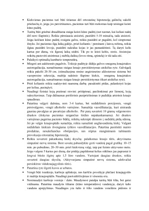 ORTOSTATINĖS HIPOTENZIJOS PREVENCIJA. Paveikslėlis 7