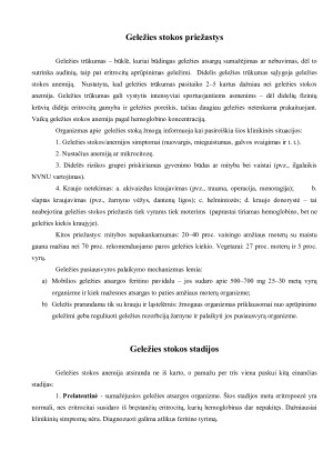 ANEMIJOS SINDROMAS IR FERODEFICITINĖ ANEMIJA. BŪKLĖS VERTINIMAS. Paveikslėlis 4