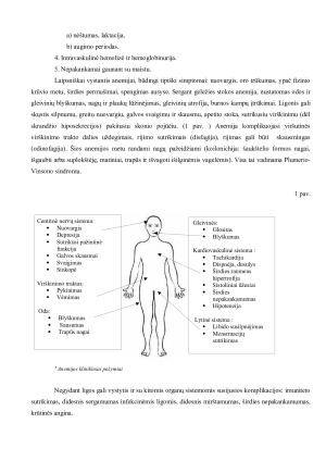 ANEMIJOS SINDROMAS IR FERODEFICITINĖ ANEMIJA. BŪKLĖS VERTINIMAS. Paveikslėlis 6