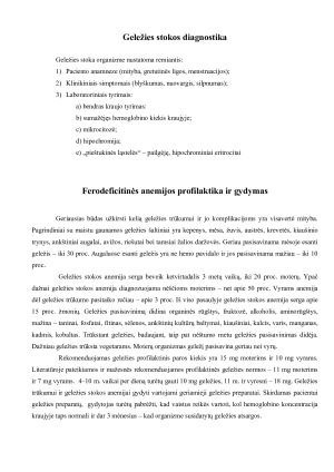 ANEMIJOS SINDROMAS IR FERODEFICITINĖ ANEMIJA. BŪKLĖS VERTINIMAS. Paveikslėlis 7