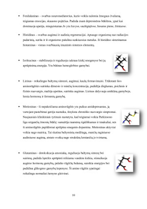 Aminorūgštys ir jų junginiai. Paveikslėlis 10