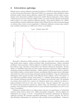 Popandeminės infliacijos ekonometrinis modeliavimas. Paveikslėlis 8