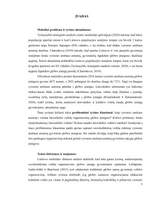 Sociokultūrinių veiklų organizavimas vyresnio amžiaus asmenų globos įstaigose. Paveikslėlis 6