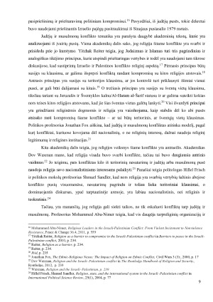 JUDĖJŲ IR MUSULMONŲ ĮVAIZDŽIAI RELIGINIŲ LYDERIŲ PASISAKYMUOSE - IZRAELIO IR HAMAS KONFLIKTAS. Paveikslėlis 9