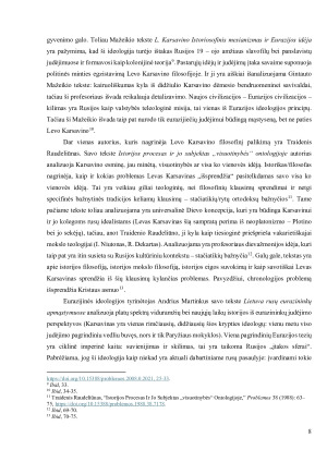 LEVO KARSAVINO POLITIKOS SAMPRATA. Paveikslėlis 8