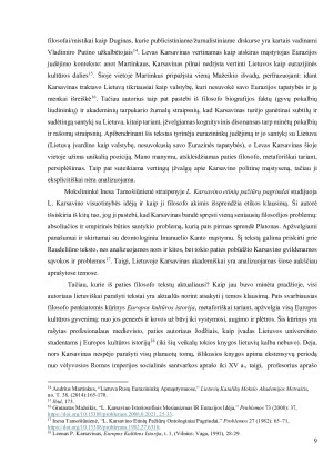 LEVO KARSAVINO POLITIKOS SAMPRATA. Paveikslėlis 9