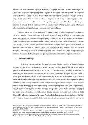 TARP PEKINO IR BRIUSELIO VENGRIJOS OFICIALIOS RETORIKOS KINIJOS KLAUSIMU ANALIZĖ. Paveikslėlis 7