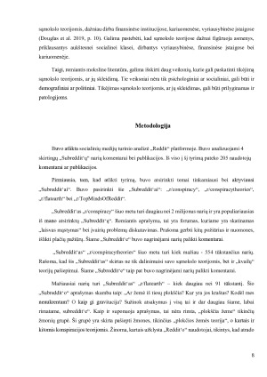 Patyčios elektroninėje erdvėje prieš sąmokslo teorijų šalininkus. Paveikslėlis 8
