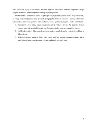 Socialinio darbo su šeima, taikant atvejo vadybą, proceso reglamentavimas - tarp įgalinimo ir nugalinimo. Paveikslėlis 6