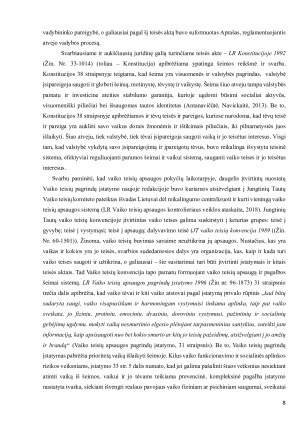 Socialinio darbo su šeima, taikant atvejo vadybą, proceso reglamentavimas - tarp įgalinimo ir nugalinimo. Paveikslėlis 8