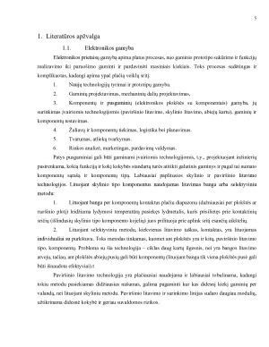 SURINKIMO LINIJOS DARBO CIKLO ĮVERTINIMAS PAGAL MONTUOJAMOS PLOKŠTĖS YPATYBES IR PATEIKTŲ KOMPONENTŲ SĄRAŠĄ. Paveikslėlis 5