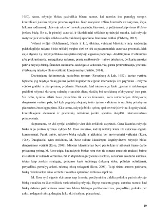 Rašytojo bloko ir asmenybės bruožų sąsajos. Paveikslėlis 10