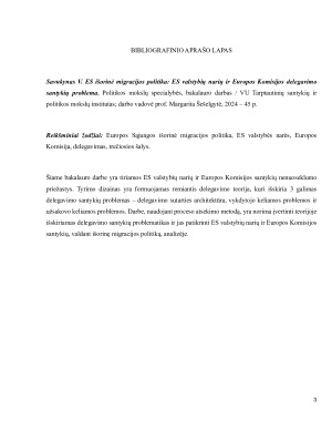 ES IŠORINĖ MIGRACIJOS POLITIKA - ES VALSTYBIŲ NARIŲ IR EUROPOS KOMISIJOS DELEGAVIMO SANTYKIŲ PROBLEMA. Paveikslėlis 3