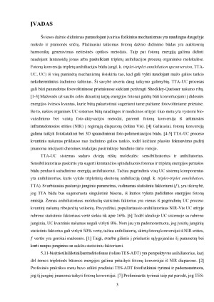 SINGULETINIO EKSITONO GENERAVIMO TRIPLETINĖS ANIHILIACIJOS BŪDU TIKIMYBĖ ANTRADITIOFENO ANIHILIATORIUJE. Paveikslėlis 3